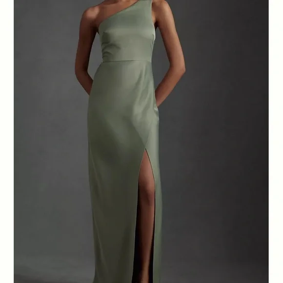 bhldn moss bridesmaid dress Top 10 Moss Green Bridesmaid Dresses at BHLDN